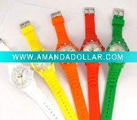 Wholesale fashion silicon watch
