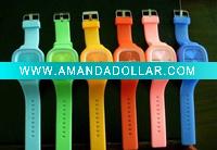 Wholesale silicone watch silicone watch wristband silicone watch band