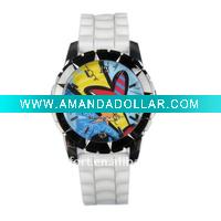 Wholesale 2011 fashion colorful silicone watches