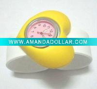 Silicone Watch Slap bracelet
