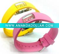 Wholesale fashion sports silicon watch