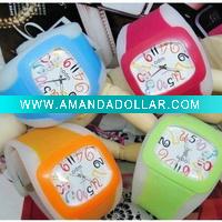 Wholesale high quality fashion silicone watch