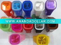 Wholesale ABS silicone watch