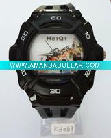 Wholesale fashion silicone watch with cool look