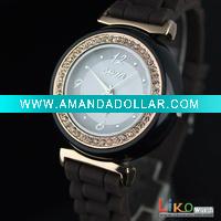 Wholesale Design for advertising 2011 Newest Color silicone Watches PL0089