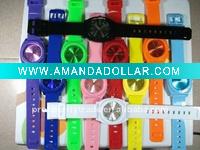 Wholesale geneva platinum silicone watch
