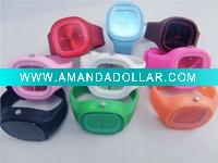 Wholesale silicone watch ,Fashion Wrist sport Watch, silicon watch with opp bag
