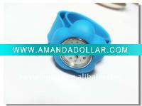 Wholesale 2011 Promotion Ladies Silicone Slap Silicon Watch
