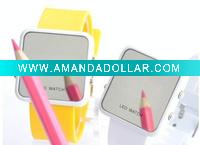 Wholesale Watch Fashion Wrist Sport Watch Silicone Watch