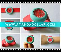 Wholesale new snap silicone watch