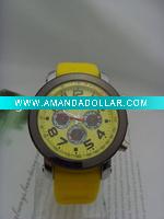 Wholesale cheap yellow band sport silicone Watch