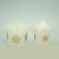 Wholesale Christmas Colored Drawing Candle GSLB-036