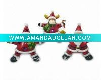 Wholesale ceramic tealight candle holders christmas set
