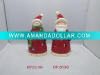 Wholesale pretty ceramic candle holder for christmas