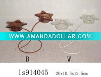 Wholesale Christmas decoration metal craft candle holder