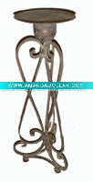 metal candle holder