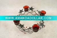 christmas candle holder