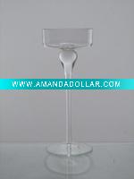 Wholesale glass candle holder, christmas decoration, candleholder