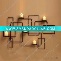 Iron candlestick