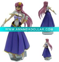 Plastic toy female figure