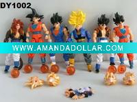 6 inch Dragon ball Z plastic cartoon Action Figures