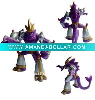 Plastic toy action figure