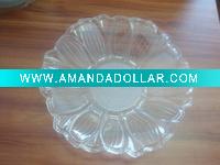 flower shape PS fruit tray