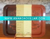 Plastic tray