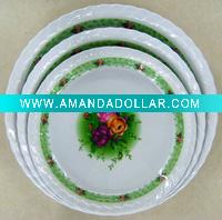 Wholesale melamine serving kids tray