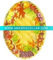 Plastic fruit tray