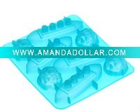Wholesale Food grade silicone Ship Ice Tray
