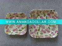 melamine squre tray