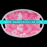 plstic fruit compote/Acrylic tray