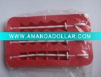 Plastic ice mould