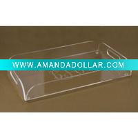tabletop acrylic storage tray
