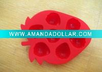 Fruit shape silicone ice tray