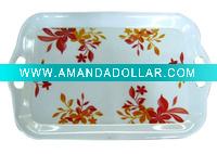 custom design melamine tray