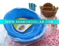 Plastic fruit tray