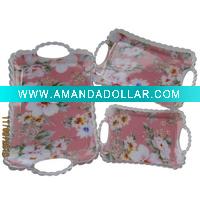 Plastic tray