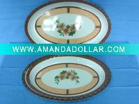 Antique Melamine Tray