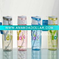 Wholesale 600ml or 800ml Plastic PCTG Water bottle with straw