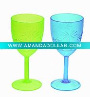 plastic wine goblet
