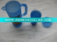 5pcs Plastic tea set