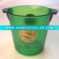 Wholesale plastic round ear ice bucket