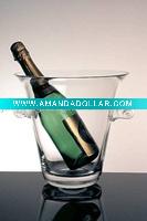 glass ice bucket