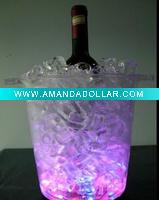 Wholesale flashing ice bucket