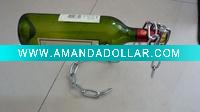 Wholesale 2010 chain shaped 1 bottle wine rack new design