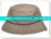 Wholesale 2011 fashional knitted bucket hat.