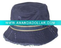 Wholesale cotton twill fisherman bucket hat