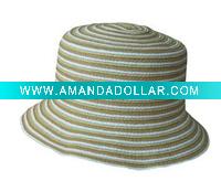 (HBK3012) Fashion Straw Bucket Hat